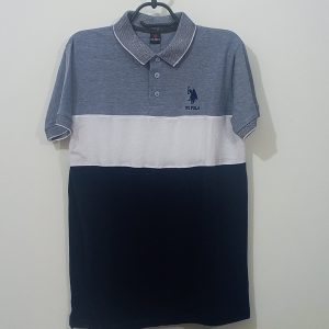 US Polo Assn. Men's Colorblock Polo T-Shirt